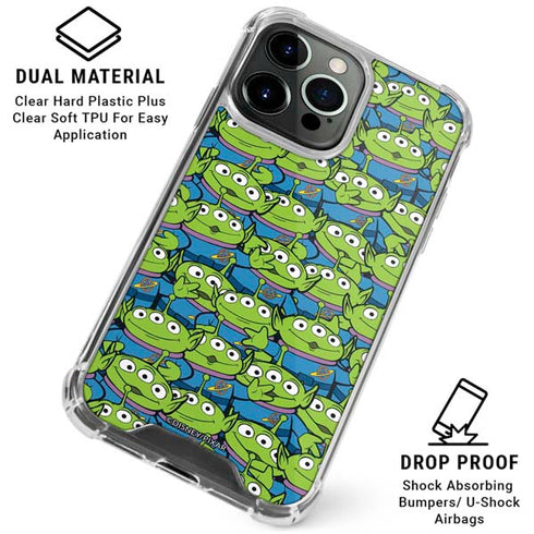 Disney Toy Story Alien Collage iPhone 16 Pro Clear Case